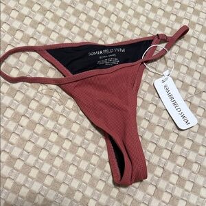 Somerfield Swim Terracotta Bikini Bottom